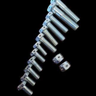Drilled bolt set